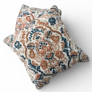 Decorative Paisley Throw Pillows Set of 2